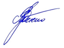 подпись